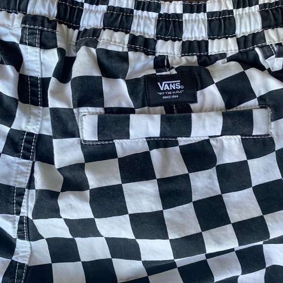 Vans men’s check board swim trunk / shorts size small - Picture 7 of 8